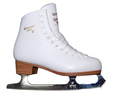 Graf Splendid Gold Figure Skates